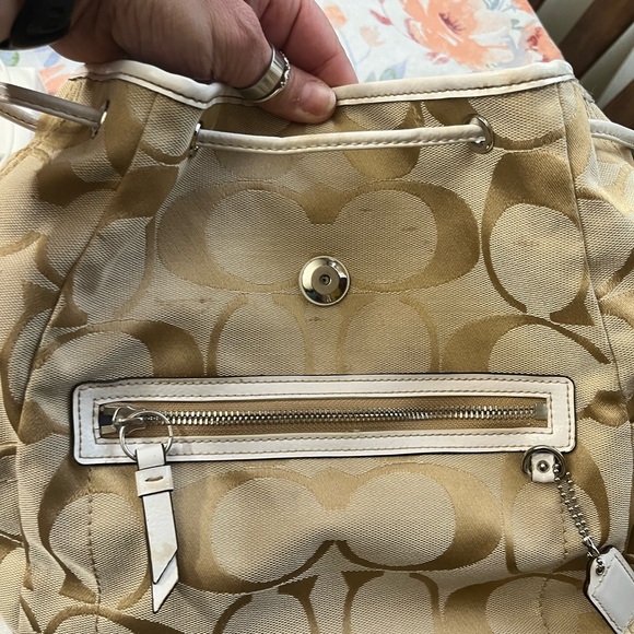 Coach Signature Backpack - Picture 9 of 10